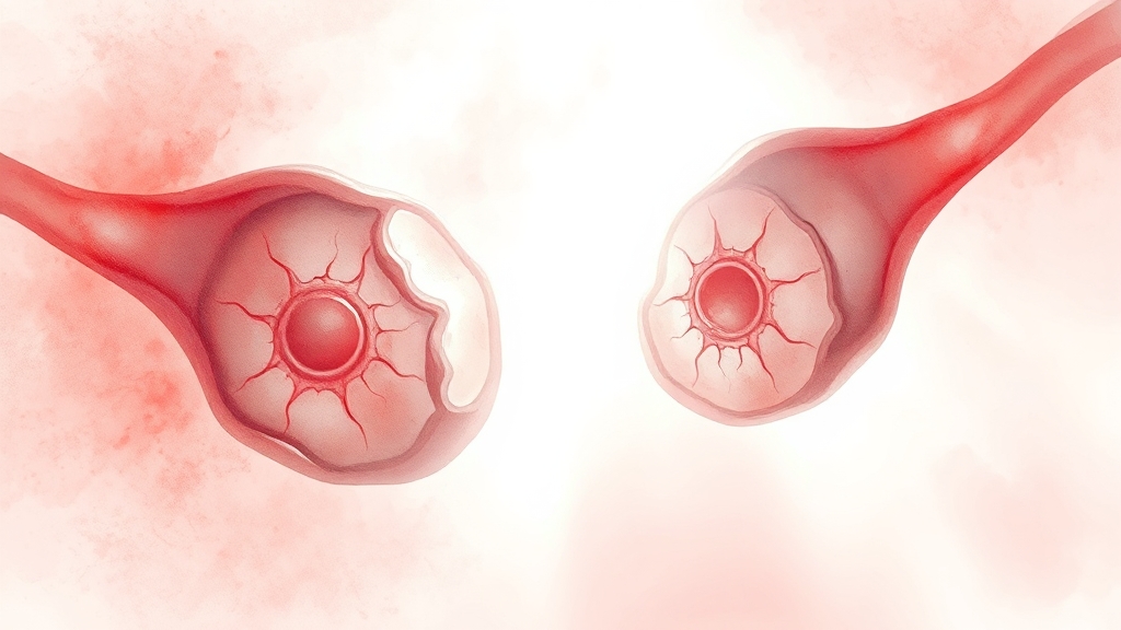 다낭성난소증후군이란? (watercolor 스타일)