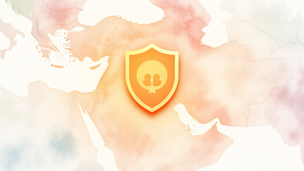 중동 특별여행주의보 발령: 배경과 목적 (watercolor 스타일)