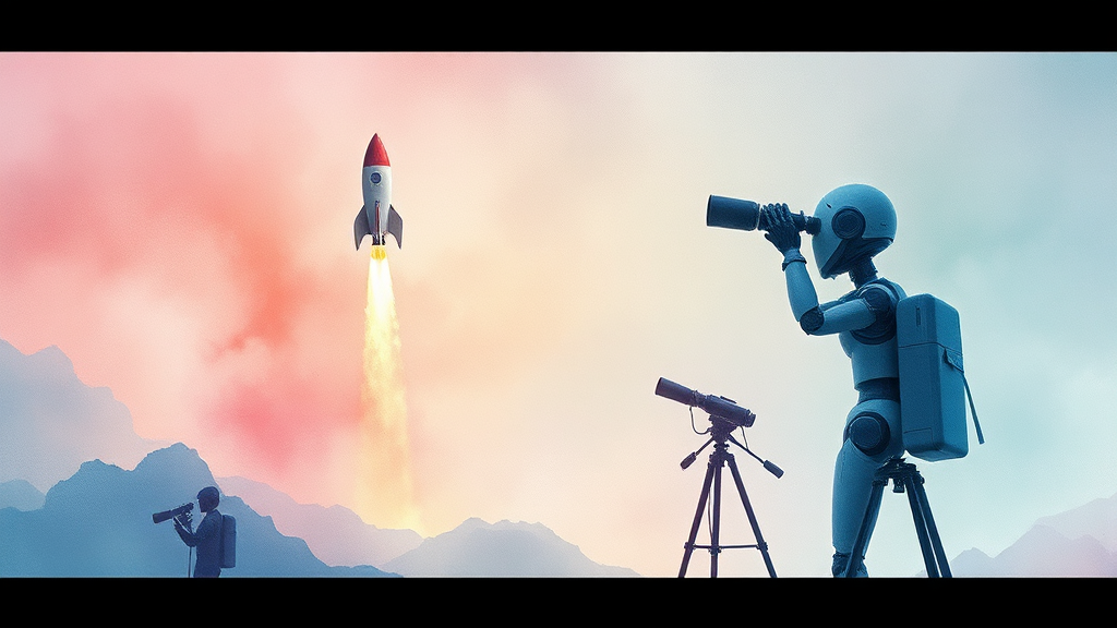 최근 급등 종목, 무엇이 달랐을까? (watercolor 스타일)