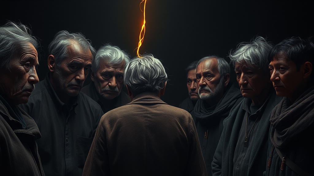 ‘생존자’ 표현의 무게 (realistic 스타일)