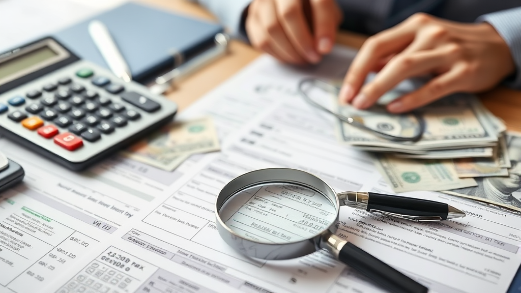 주요 세액공제 항목: 꼼꼼히 챙기기 (realistic 스타일)