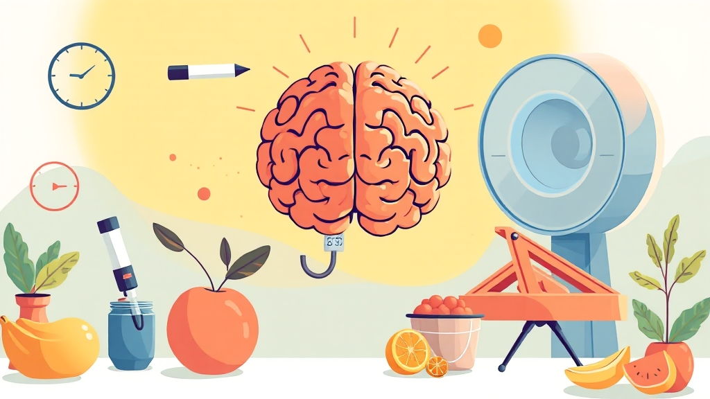 뇌출혈 예방 및 생활 관리 (illustration 스타일)