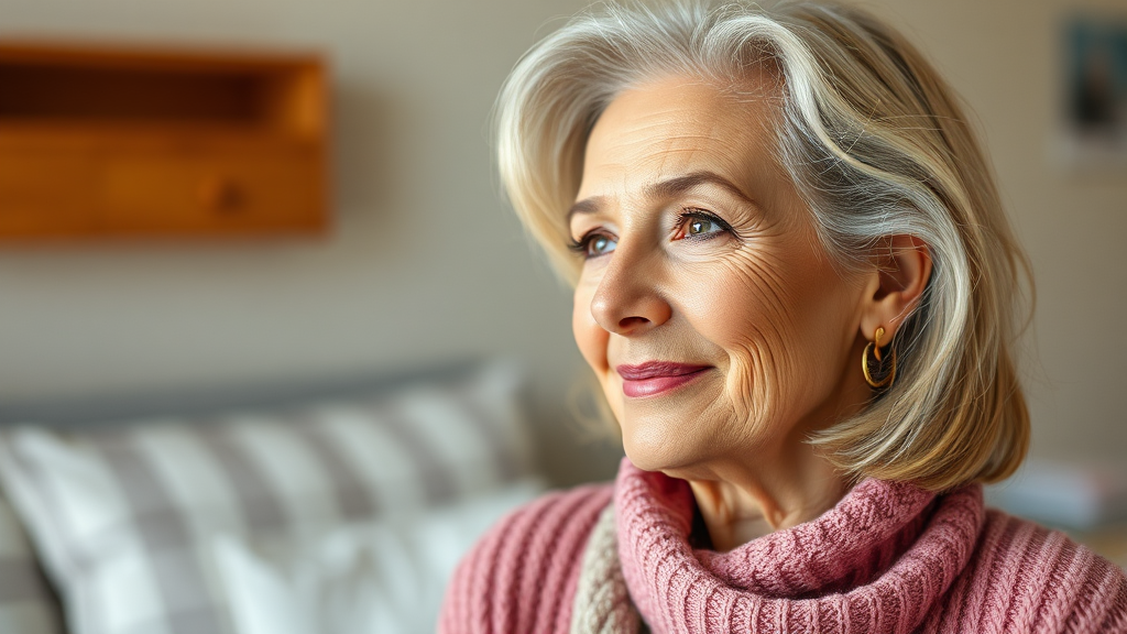 점수 해석 & 갱년기 정도 (realistic 스타일)