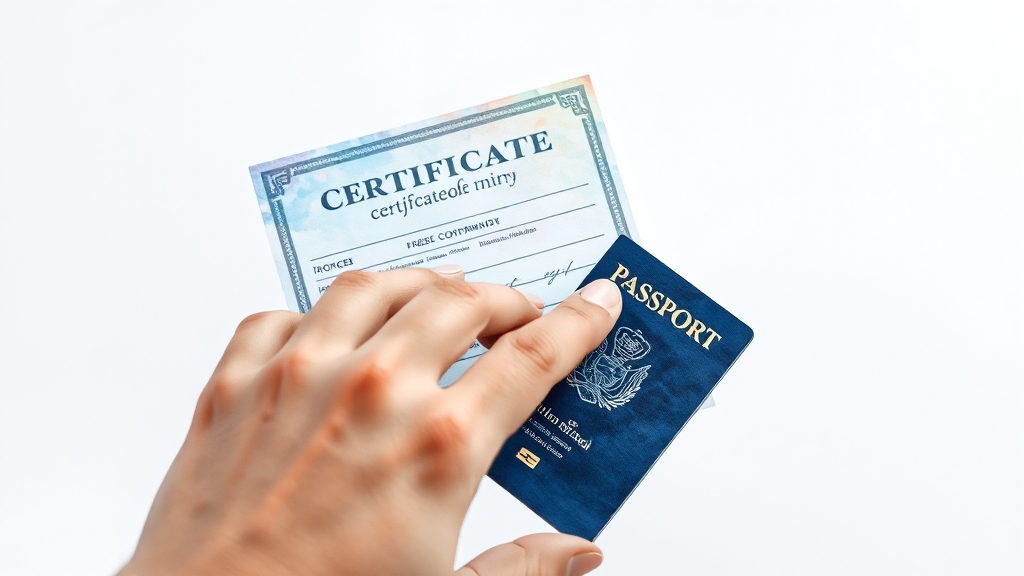 증명서 활용 꿀팁 & 주의사항 (watercolor 스타일)