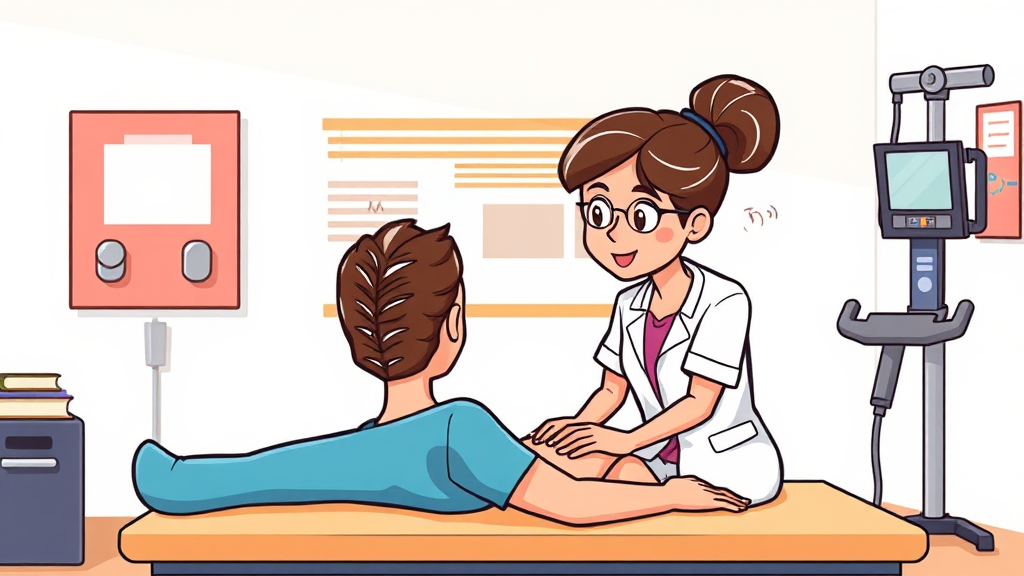 도수치료와 물리치료, 무엇이 다를까? (cartoon 스타일)