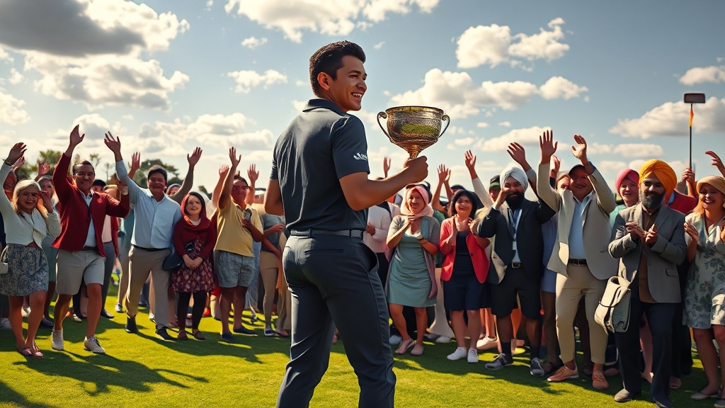 프로 데뷔, 시련을 넘어 우승까지 (realistic 스타일)