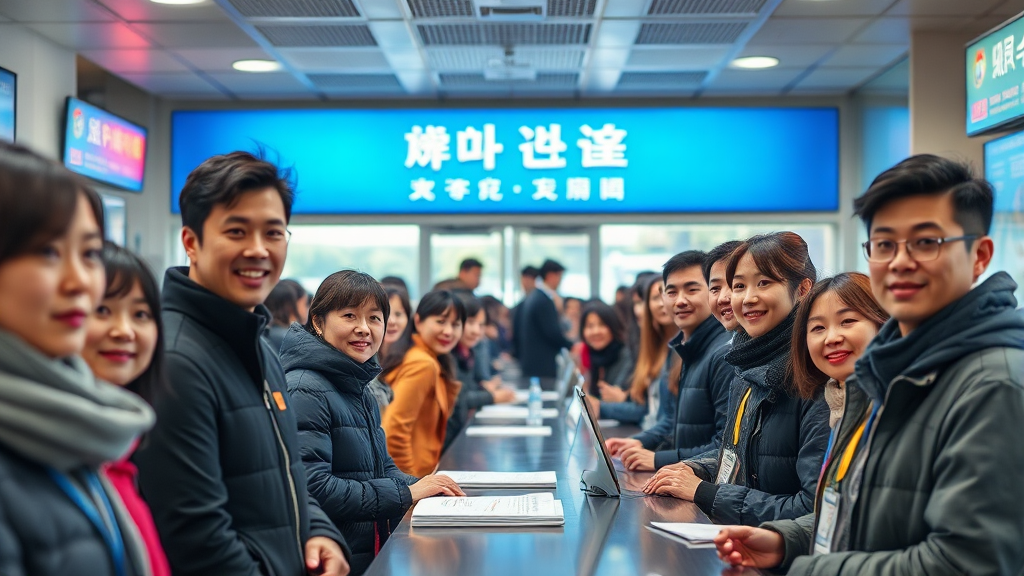 일자리 정보: 남양주시의 다양한 채용 기회 (realistic 스타일)