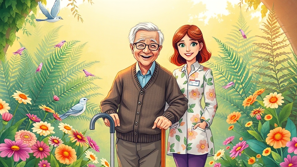 급여 수준 및 취업 분야 (cartoon 스타일)