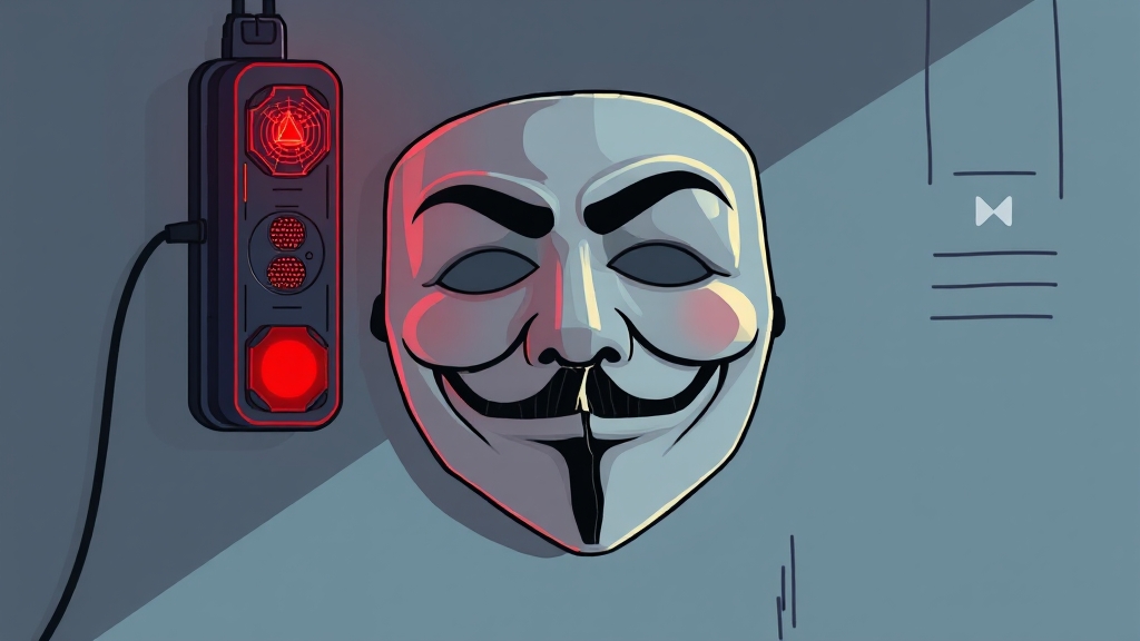 온라인 명예훼손 개념 (illustration 스타일)