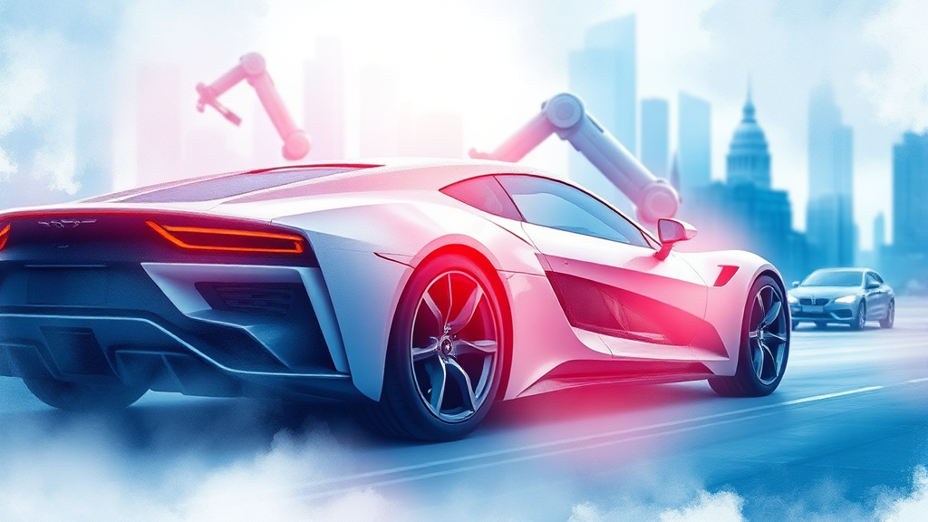 HL만도, 어떤 회사인가? (watercolor 스타일)