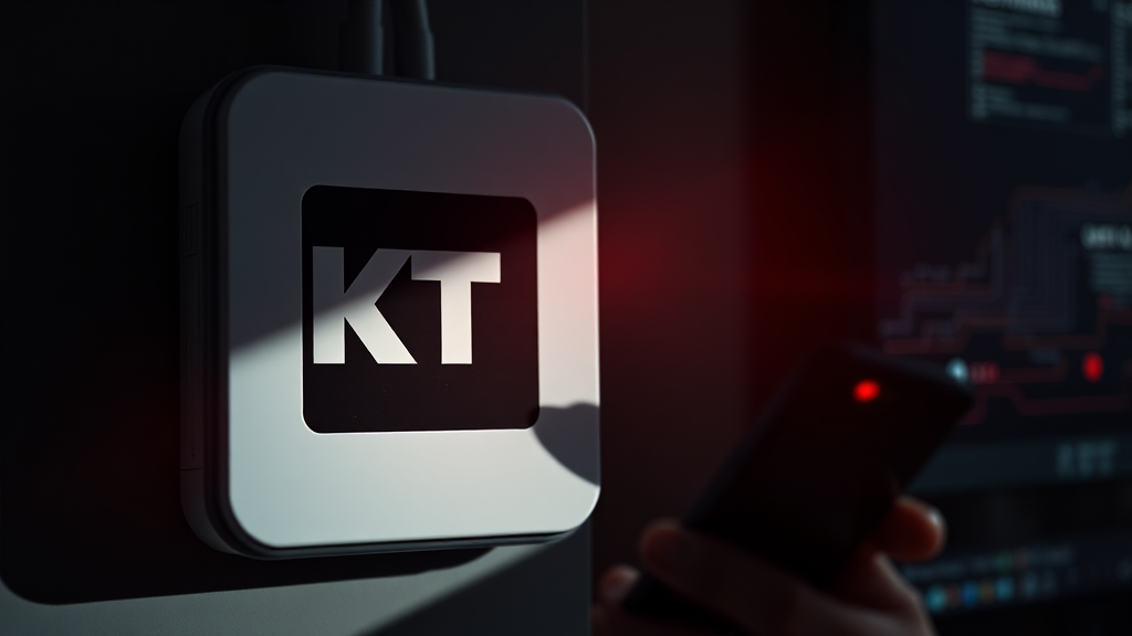 KT 소액결제 해킹 개요 (realistic 스타일)