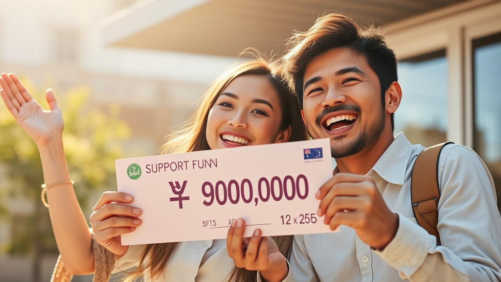 소상공인 지원금 정책 개요 (realistic 스타일)