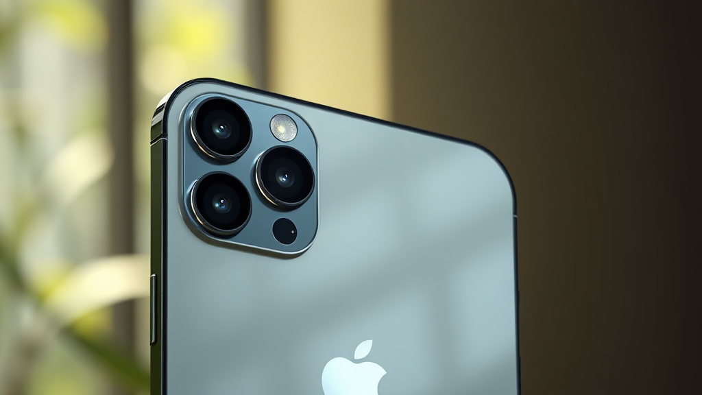 아이폰 18 프로: 디자인 변화 예측 (realistic 스타일)