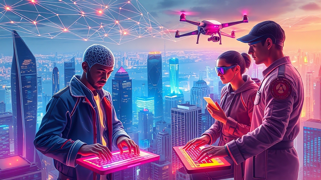 AI 시대, 어떤 직업을 선택해야 할까? (illustration 스타일)