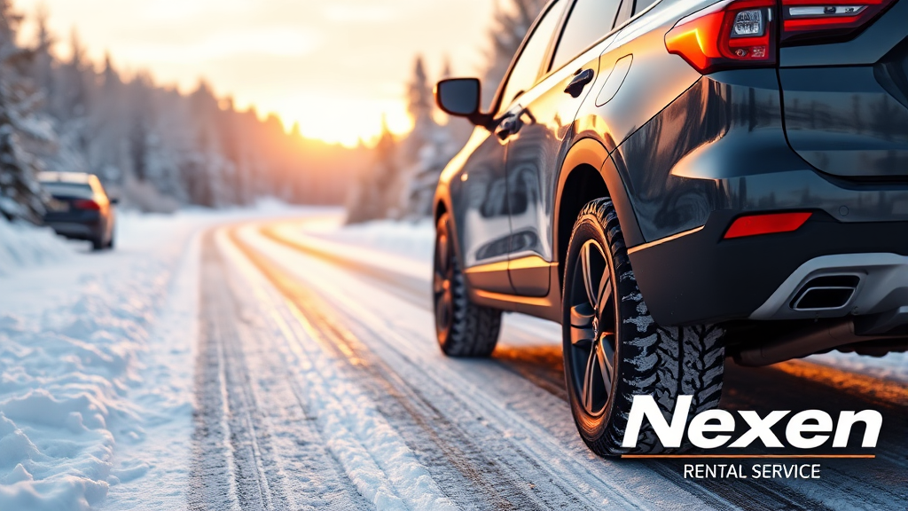 윈터 타이어 선택, 무엇을 고려해야 할까? (realistic 스타일)