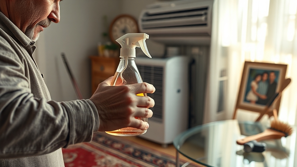 업체 vs 직접 청소 비교 (realistic 스타일)