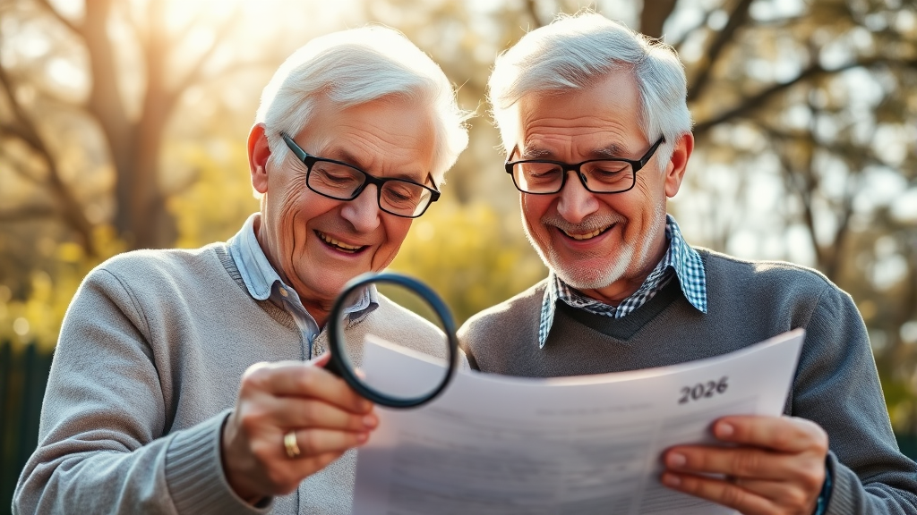 2026년, 누가 기초연금을 받을 수 있나요? (realistic 스타일)