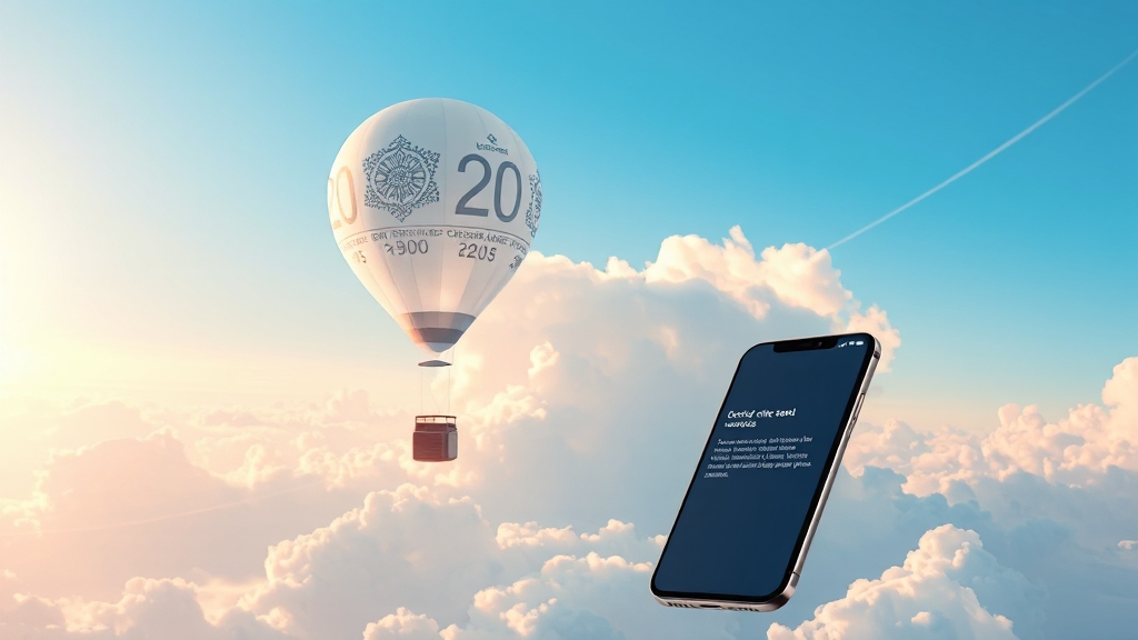 왜 알뜰폰 20GB 요금제인가? (illustration 스타일)