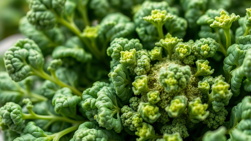 컬리케일 분말, 효능은? (realistic 스타일)