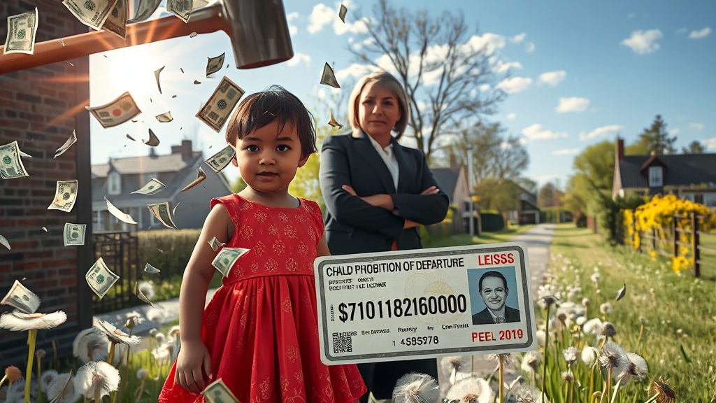 미지급 부모 제재 강화 (realistic 스타일)