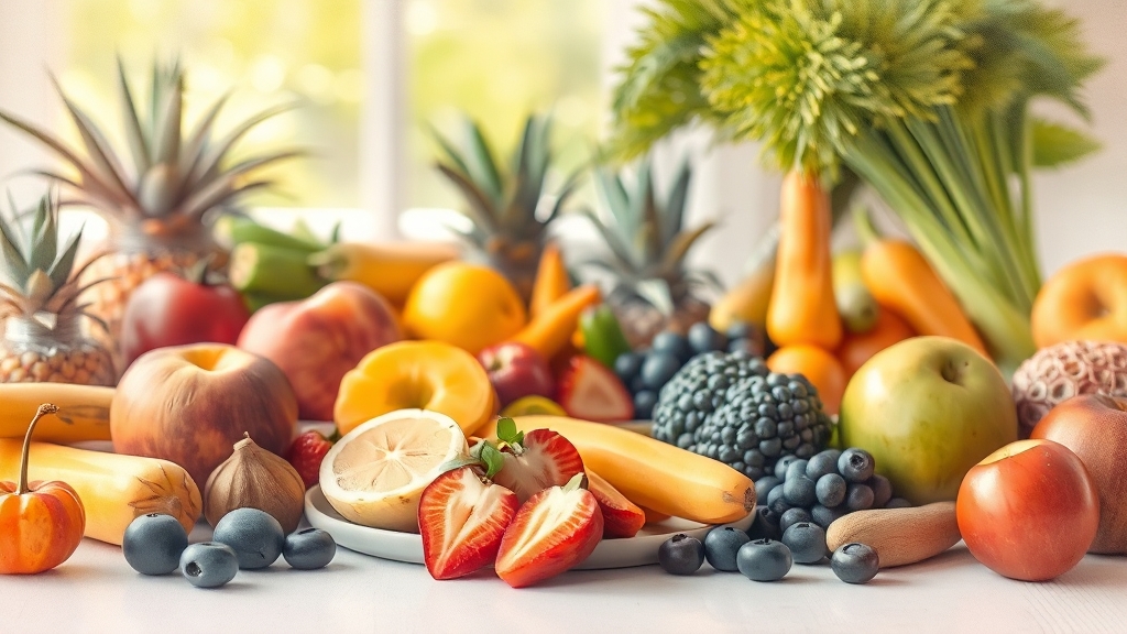 칼륨 섭취 권장량 및 식습관 (watercolor 스타일)