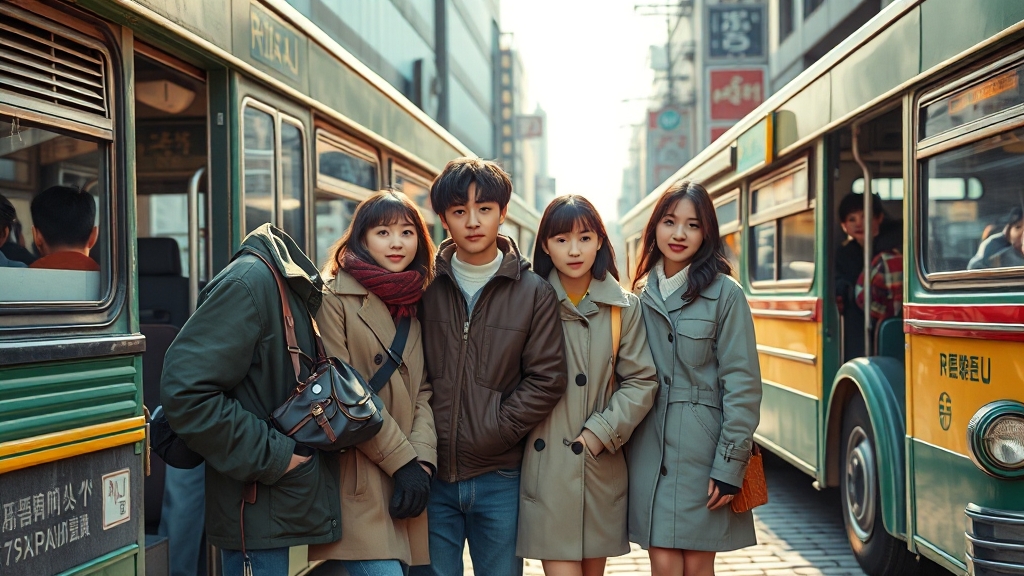 주요 등장인물 관계 (realistic 스타일)