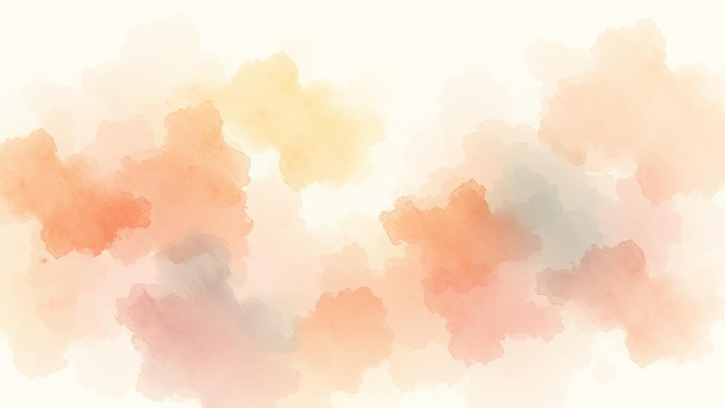 잇몸 건강 자가 진단 & 치과 방문 필요성 (watercolor 스타일)