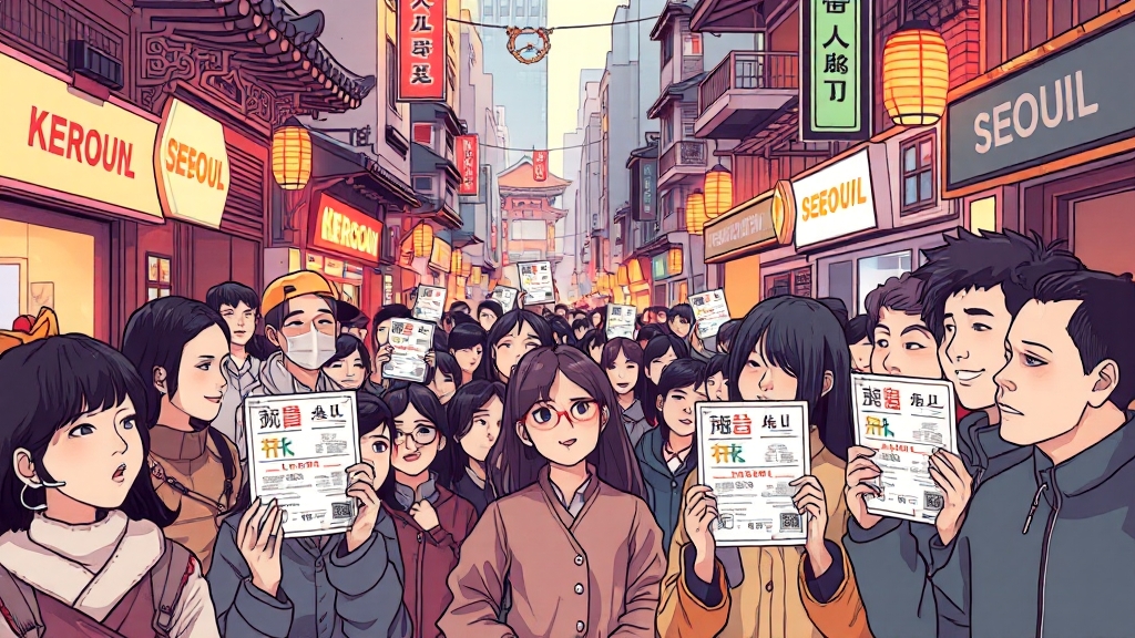 의무교육, 자격 확인은 필수! (illustration 스타일)