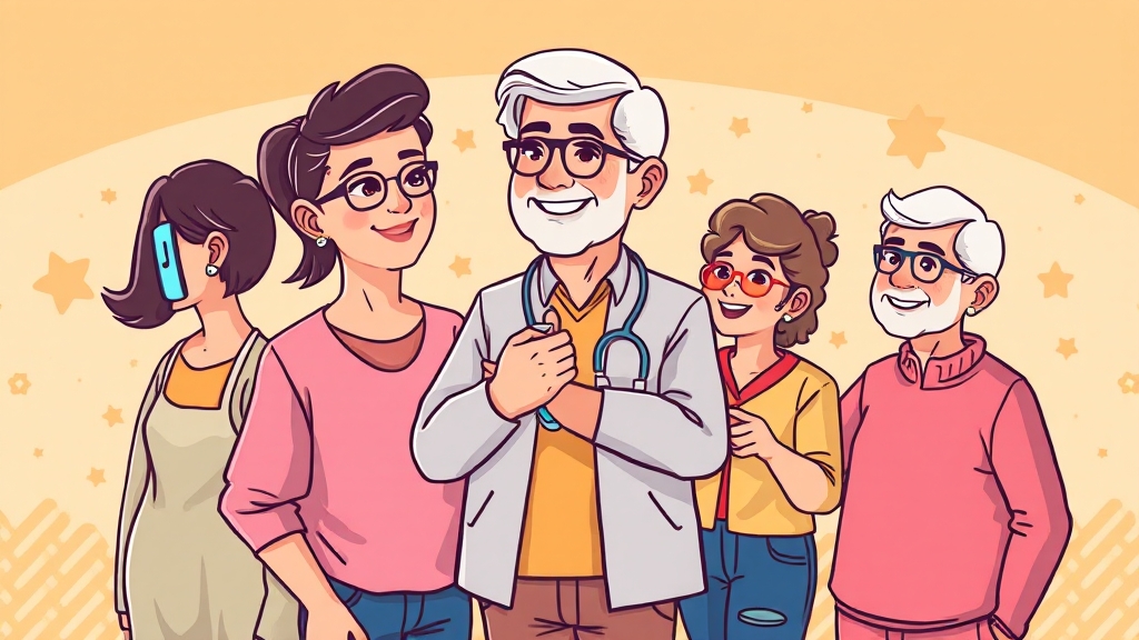 보청기 구매 후 관리, 이렇게 하세요 (cartoon 스타일)