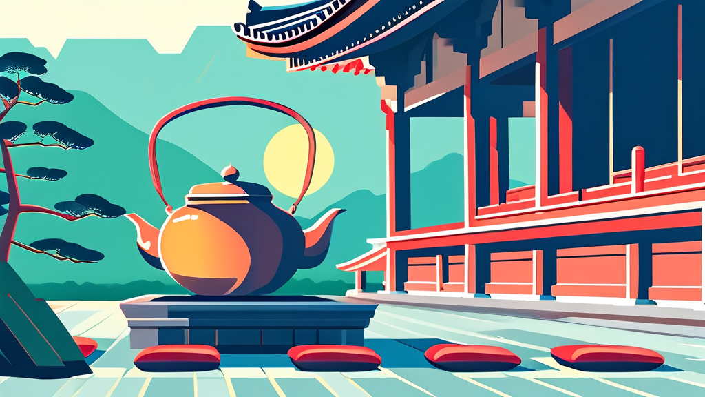 템플스테이 프로그램, 어떤 활동을 할 수 있나요? (illustration 스타일)