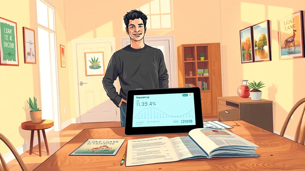 개인회생 중 대출 승인, 이렇게 하면 쉬워져요! (illustration 스타일)