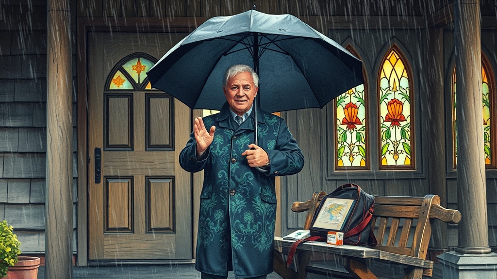 장마철 생활 대비 체크리스트 (realistic 스타일)