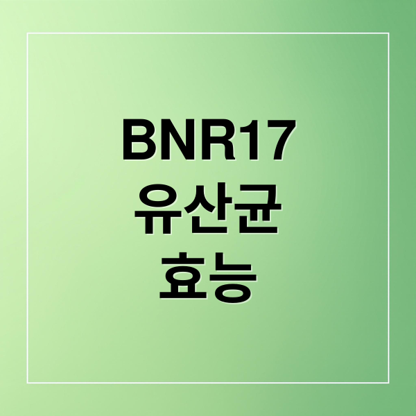 BNR17
유산균
효능 (bnr17 유산균 가격비교)