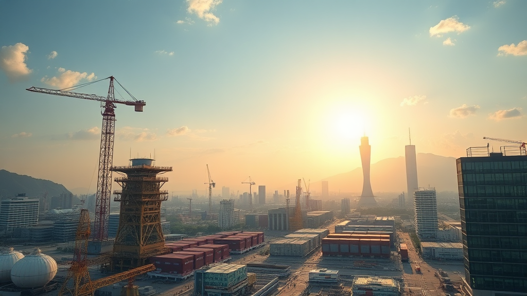 탄탄한 경제 기초 위, 한국 경제의 새로운 희망 (realistic 스타일)