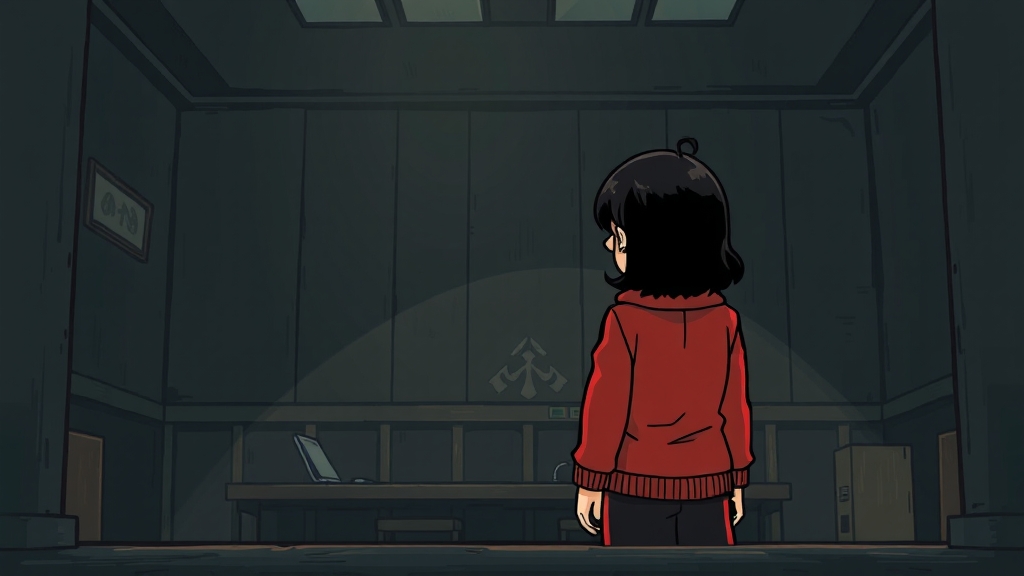 결말 해석, 숨겨진 메시지 분석 (cartoon 스타일)