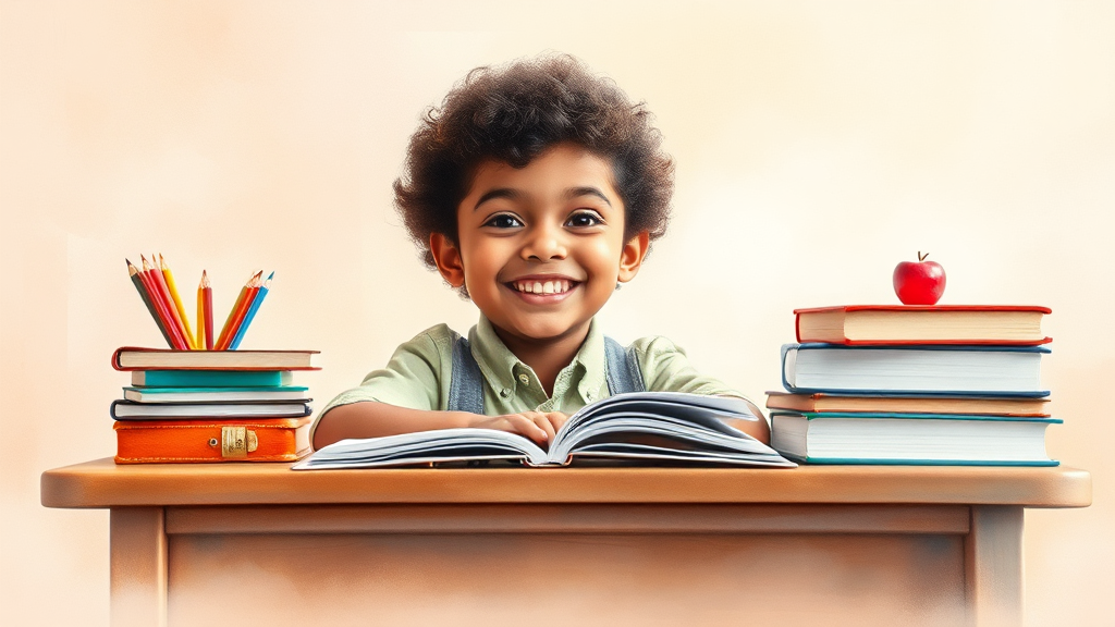 교육급여 바우처, 어떻게 쓰나요? (watercolor 스타일)