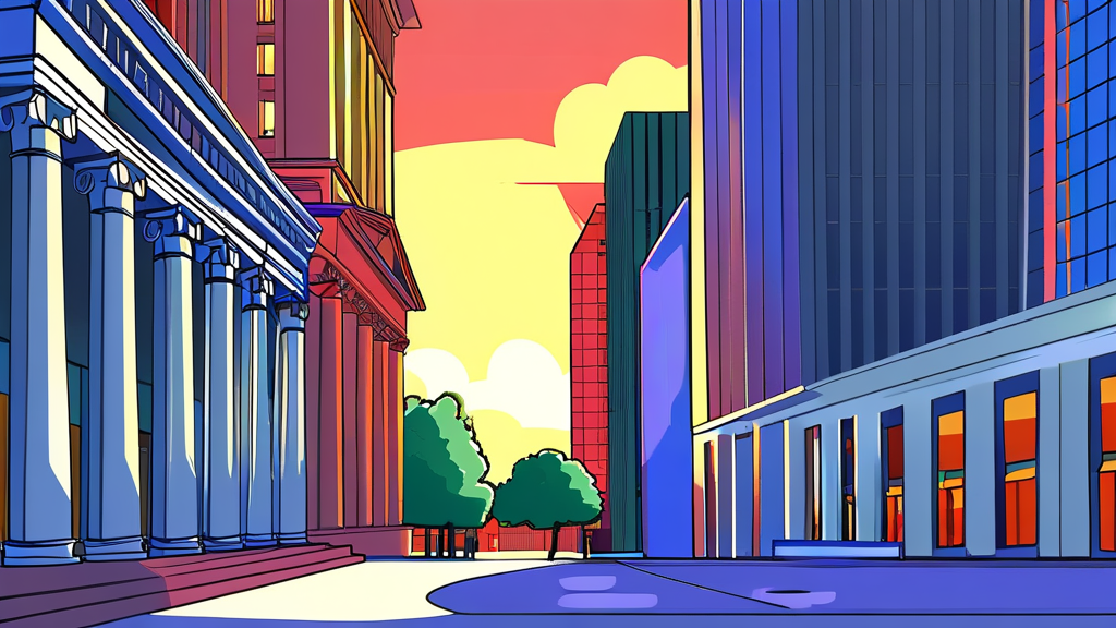 RIA 계좌 성장을 위한 정책과 미래 (cartoon 스타일)