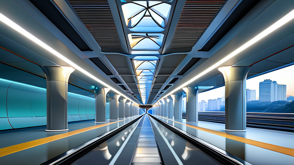 9호선 급행 노선 확장 계획: 미래의 교통 변화는? (realistic 스타일)