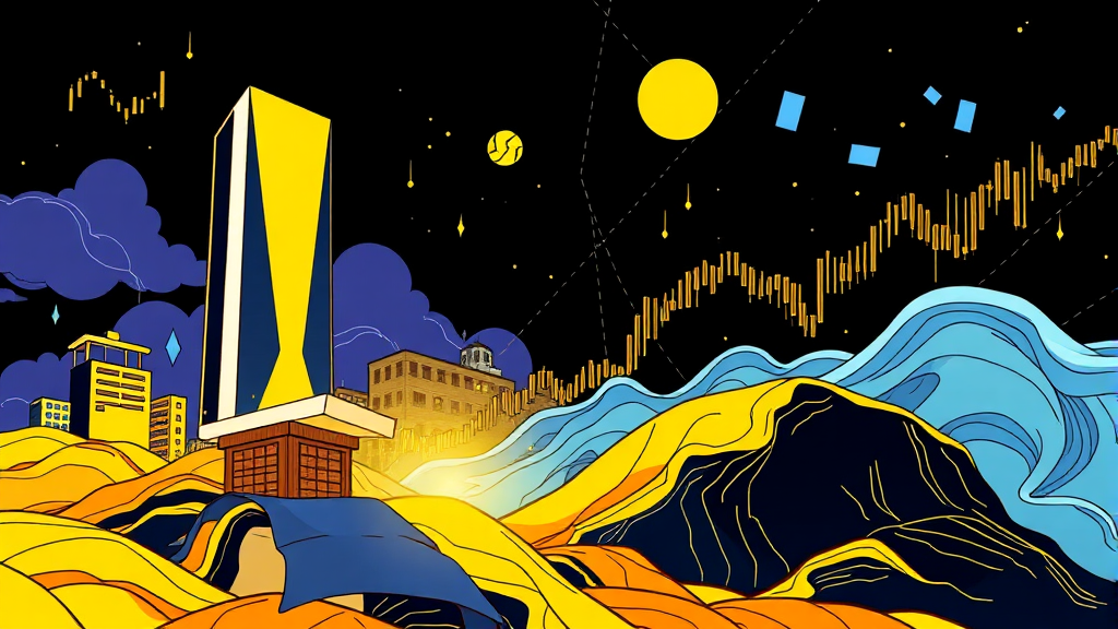 수급 동향 및 투자 심리 분석 (illustration 스타일)