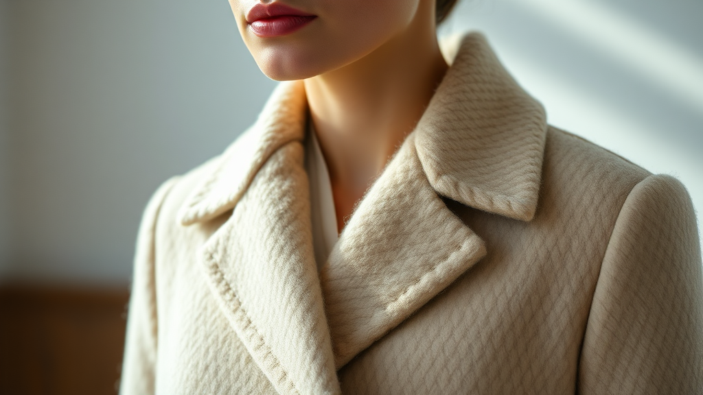 프라다 캐시미어 코트 관리법 (realistic 스타일)