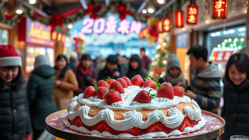 성심당 케이크 구매 정보 (realistic 스타일)