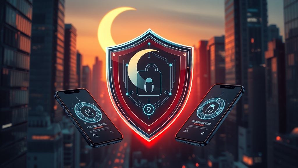 eSIM/USIM 보안: 꼼꼼하게 대비 (illustration 스타일)