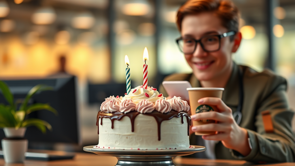 스벅 선물 추천: 상황별 맞춤 (realistic 스타일)