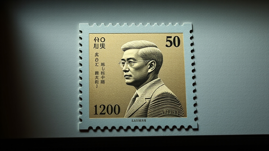 우표 보관, 습도 관리가 중요 (realistic 스타일)