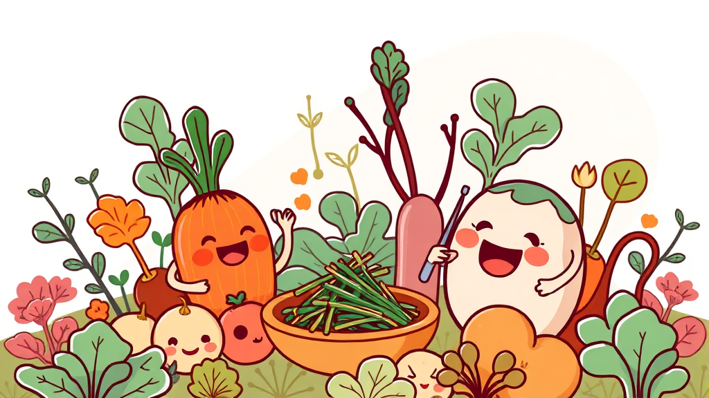 장 건강 관리 핵심 & 추가 방법 (illustration 스타일)