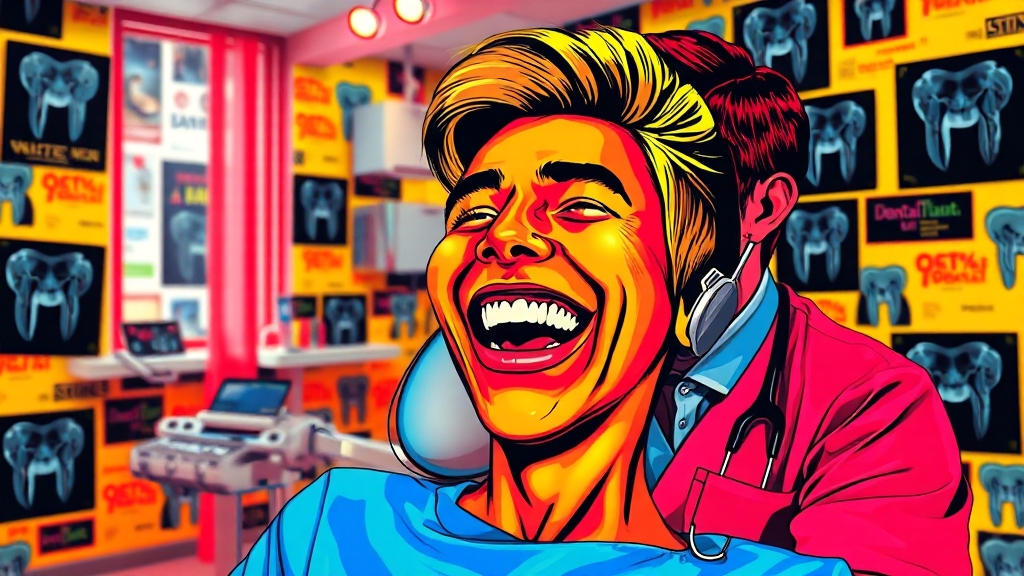 치과 실비보험, 왜 필요할까? (popart 스타일)