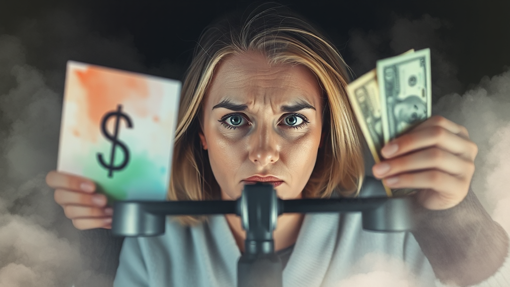 실수령액 변화 예상 (watercolor 스타일)