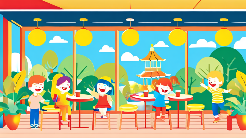 서울형 키즈카페, 어디에 있나요? (위치 및 지점 정보) (illustration 스타일)