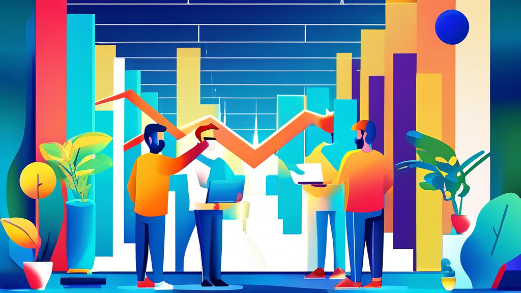 회생절차 이후의 전망과 투자 대응 전략 (illustration 스타일)