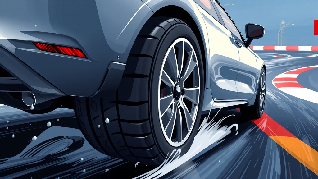 미쉐린 타이어 종류와 특징 (cartoon 스타일)